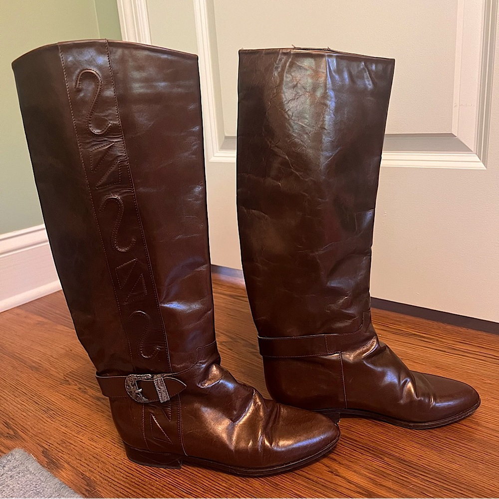 VINTAGE Genuine Leather NEIMAN MARCUS Sylvie Riding Boot by Charles David
